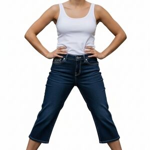 🌹Style & Company Rhinestone Premium Capris sz 10